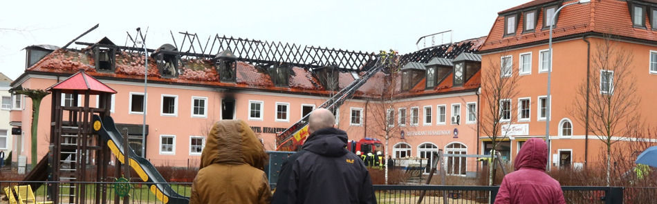 Ausschreitungen in Sachsen