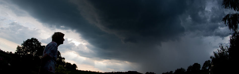 Unwetter über Deutschland